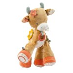 Peluche d'activit 45cm mila vache - mila. lana & zoe - nattou