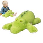 Peluche alligator de 43 cm, jouet en peluche mignon repr��sentant un animal sauvage, id��al pour d��corer ...