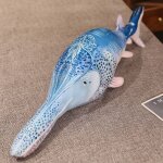 Peluche baleine bluga grand requin blanc fille enfants fille mignon oreiller dauphin oreiller baleine ...