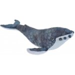 Peluche baleine a bosse 50cm - doudou animaux aquatiques - nouveaute wild