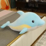 Peluche baleine douce en coton requin dauphin océan poupée en tissu dauphin - 60 cm (0, 5 kg) Peluche baleine douce en coton requin dauphin océan poupée en tissu dauphin - 60 cm (0, 5 kg)