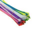 Peluche b�ton jouets educatifs - 100 pcs fait a la main, couleurs al�atoires par