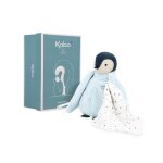 Peluche a bisous manchot - bleu Peluche a bisous manchot - bleu