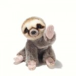 Peluche brad paresseux assis 30 cm h