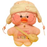 Peluche de canard a l'effigie des personnages de dessin anim, jouet en peluche avec tissu, oreiller ...