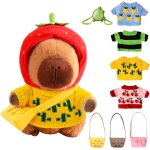 Peluche capybara, 23cm capybara peluche avec vêtements et accessoires, doudou capybara, peluche mignonne, ... Peluche capybara, 23cm capybara peluche avec vêtements et accessoires, doudou capybara, peluche mignonne, ...