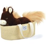 Peluche cheval alezan - marron - 25 cm - les petits nomades - ho3151 Peluche cheval alezan - marron - 25 cm - les petits nomades - ho3151