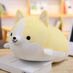 Peluche chien corgi 35cm, adorable oreiller en forme d'animal de dessin anim, joli cadeau de nol pour ...