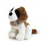Peluche chien saint bernard 21 cm - plush & company