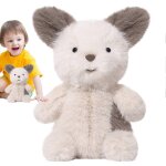 Peluche chiot douce et animal en peluche pour bbs et jeunes enfants, compagnon de sommeil, dcoration ...