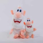 Peluche cochon blanc de dessin anim� pour enfants, singe blanc, poup�e en coton doux, jouets figurines ...