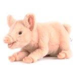 Peluche cochon couch� 33 cm