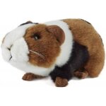 Peluche cochon d'inde brun blanc noir 18 cm - set doudou animaux de compagnie et carte offerte Peluche cochon d'inde brun blanc noir 18 cm - set doudou animaux de compagnie et carte offerte