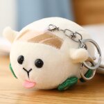 Peluche cochon d'inde de dessin anim, poupe de chiffon, poupe hamster pendentif souris pancake blanche ...