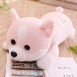 Peluche corgi mignonne aux grosses fesses, poupe chien, poupe de chiffon, fille endormie, oreiller ...