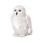 Peluche couchette blanche 18cm - doudou enfant oiseau