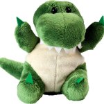 Peluche crocodile - 60342 - vert