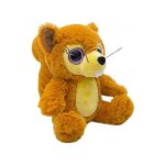 Peluche ecureuil brun 15 cm - peluche animaux de la foret - doudou enfant
