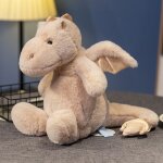 Peluche dinosaure de dessin anim assis petit dragon volant poupe mignonne poupe douce poupe cadeau ...