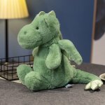 Peluche dinosaure de dessin anim assis petit dragon volant poupe mignonne poupe douce poupe cadeau ...