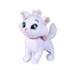 Peluche pour disney : chat blanc marie 17 cm - set doudou enfant avec 1 carte offerte - heros aristochats ...