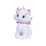 Peluche disney : chat blanc marie 38 cm - doudou licence enfant - aristochats - animal - heros disney ...