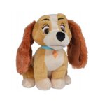 Peluche disney : chien miss lady 37 cm - doudou licence enfant - la belle et le clochard - animal - heros ...
