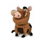 Peluche disney le roi lion : pumba le phacochere 29 cm - doudou licence enfant - pumbaa