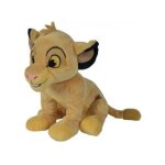 Peluche pour disney le roi lion: simba 27 cm - set doudou enfant + 1 carte offerte