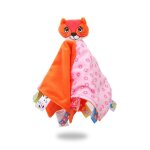 Peluche doudou pour bb, animaux de dessins anims, ours, lapin, avec tissu doux et rconfortant pour ...