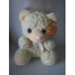 Peluche doudou ours paul ruban paul hamburg maskotka pluszowa 20 cm