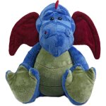Peluche dragon 60893 bleu bordeau vert Peluche dragon 60893 bleu bordeau vert