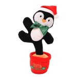 Peluche electrique pour enfant, jouet pour danser, arbre de noël, pingouin, animal chantant, lumineux, ... Peluche electrique pour enfant, jouet pour danser, arbre de noël, pingouin, animal chantant, lumineux, ...