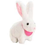 Peluche electrique pour enfants, oreilles mobiles, lapin, jouet en peluche, amusant