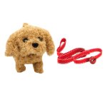 Peluche �lectronique pour enfants en bas �ge, chien qui aboie, queue qui remue, simulation d'animal vif ...
