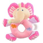 Peluche �l�phant rose doux, cadeaux pour b�b�s enfants, jouets �ducatifs mignons