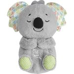 Peluche - fisher price - soothe 'n snuggle koala - gris - piles - bb - mixte