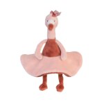 Peluche flamant rose fiddle 19 cm