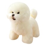 Peluche en forme de bichon frisé pour filles, 38cm, jouet en forme d'animal, chien, chiot, joli cadeau ... Peluche en forme de bichon frisé pour filles, 38cm, jouet en forme d'animal, chien, chiot, joli cadeau ...