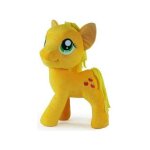 Peluche geante mon petit poney : appel jack 50 cm - grande peluche jaune my little poney