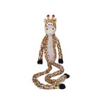 Peluches girafe longue pour chien avec corde nobby pet