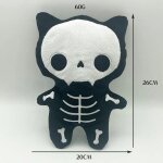 Peluche d'halloween mini lavande, chauve - souris endormie, jouets en peluche, squelette de dessin animé ... Peluche d'halloween mini lavande, chauve - souris endormie, jouets en peluche, squelette de dessin animé ...