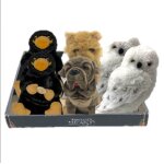 Peluche - harry potter - barquette 6 peluches animaux f - 18 cm Peluche - harry potter - barquette 6 peluches animaux f - 18 cm