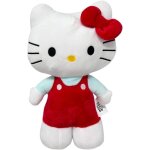 Peluche hello kitty bonhomme 34 cm fabriquée 100 % polyester doux (rouge) Peluche hello kitty bonhomme 34 cm fabriquée 100 % polyester doux (rouge)