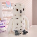 Peluche hibou mignon, poupée aigle chauve mignon, poupée réconfortante pour enfants chouette - 25cm (0, ... Peluche hibou mignon, poupée aigle chauve mignon, poupée réconfortante pour enfants chouette - 25cm (0, ...