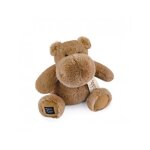 Peluche hippopotame 25 cm marron - histoire d'ours