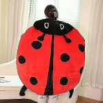 Peluche insecte portable de 100 cm, coussin coccinelle en peluche, poupée amusante pour fête, cosplay, ... Peluche insecte portable de 100 cm, coussin coccinelle en peluche, poupée amusante pour fête, cosplay, ...