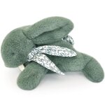 Peluche lapin doudou vert sauge 25 cm - doudou et compagnie