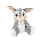 Peluche lapin panpan gris et blanc 38 cm - doudou licence enfant - disney - fille - garcon