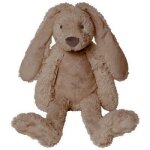 Peluche - lapin richie 30 cm : marron